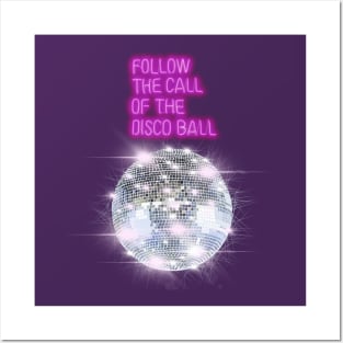 Disco ball Posters and Art